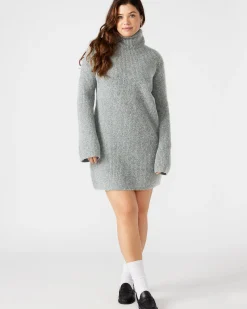 Abbie Sweater Dress Grey