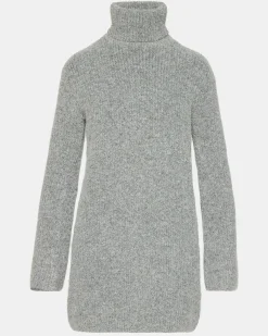 Abbie Sweater Dress Grey