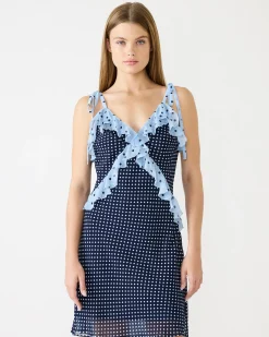 Adalina Mini Dress Vintage Navy