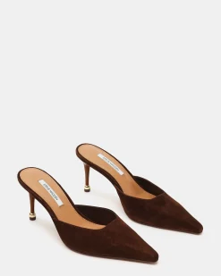 Adeline Brown Suede