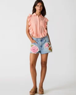 Adeline Top Apricot Gelato