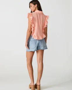 Adeline Top Apricot Gelato