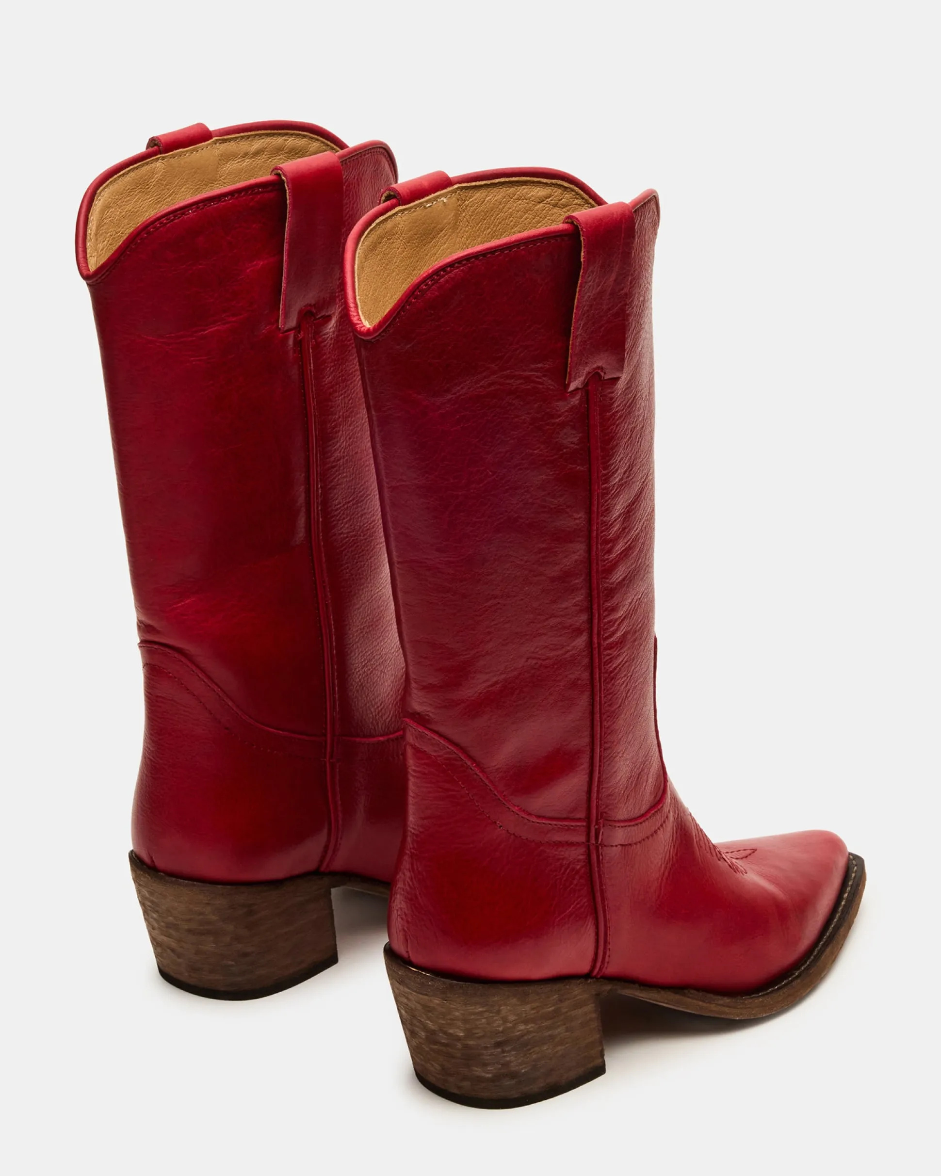 Albany Red Leather