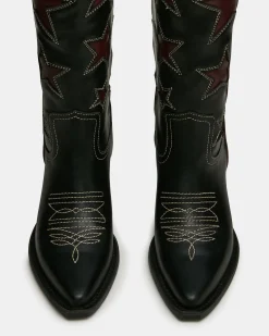 Albany Star Black Red