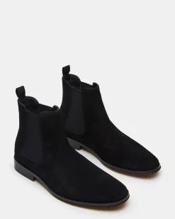 Aldair Black Suede