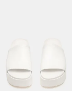 Arwen White Leather