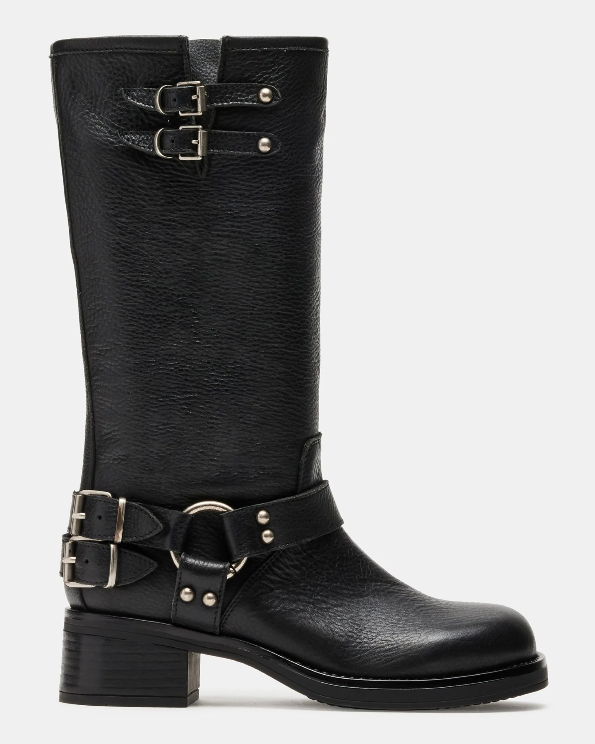 Astor Black Leather