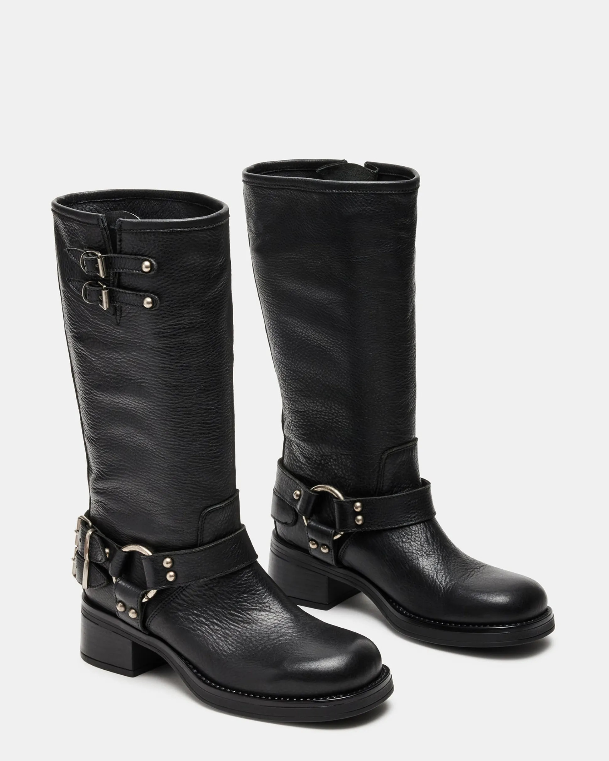 Astor Black Leather