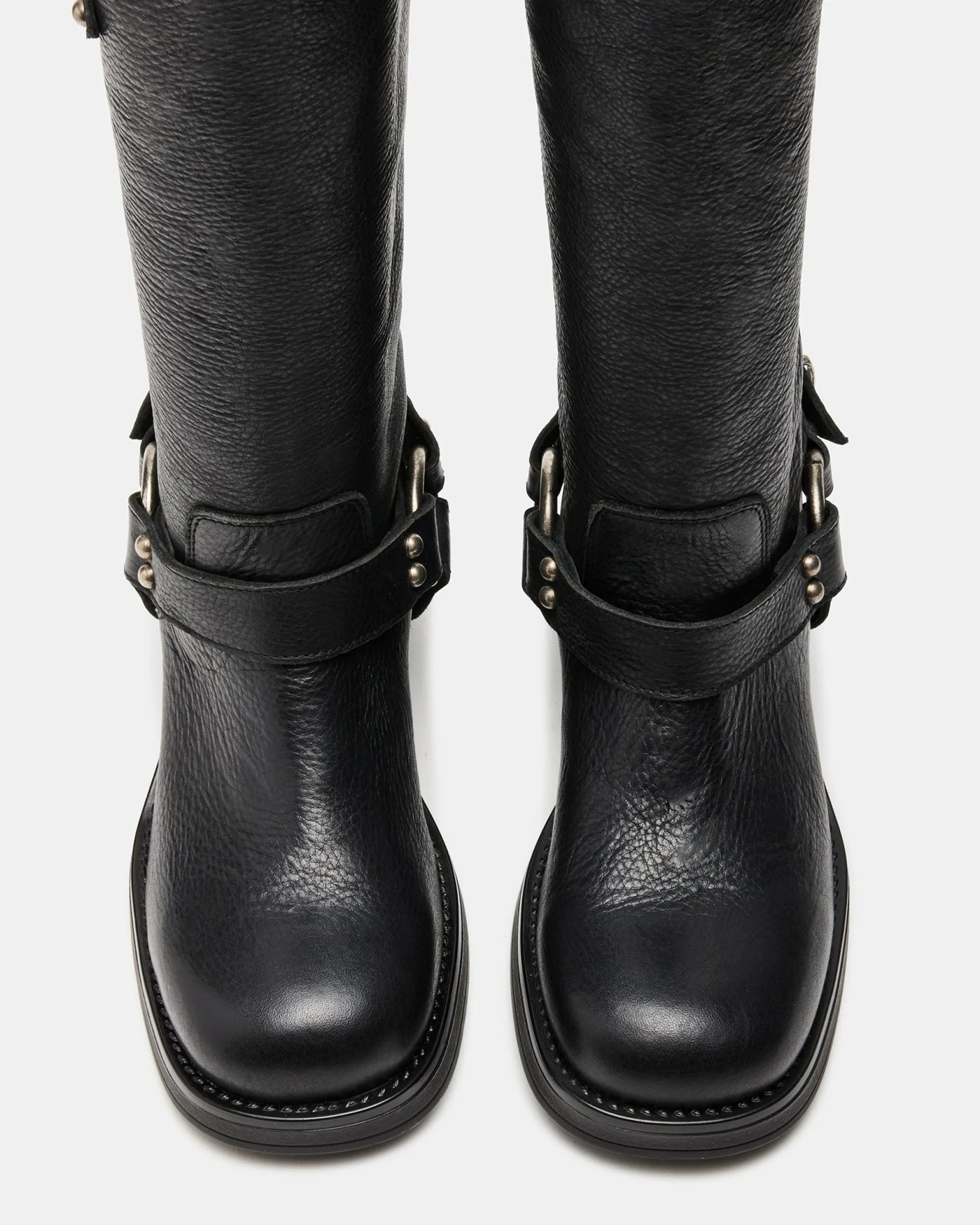 Astor Black Leather