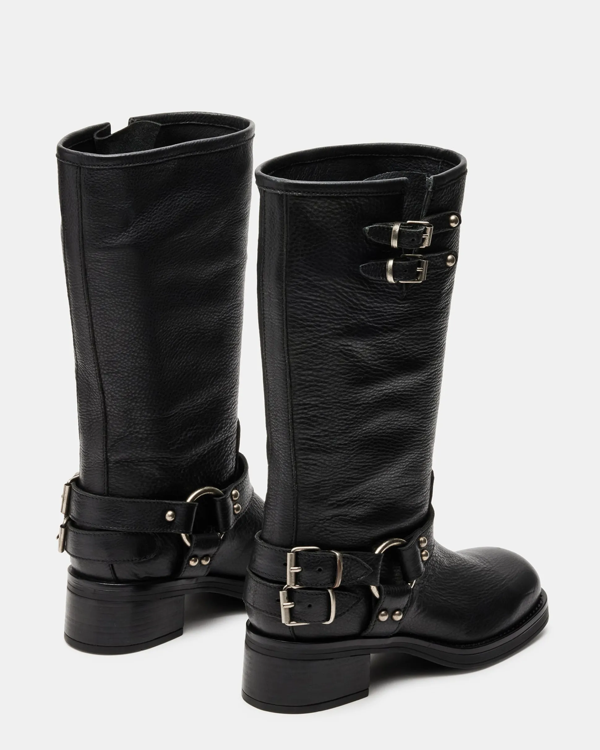 Astor Black Leather