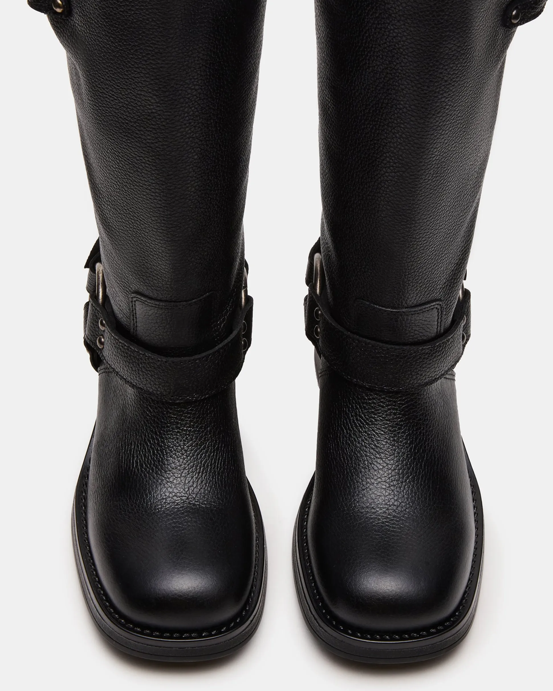 Astor Black Leather Wide Calf