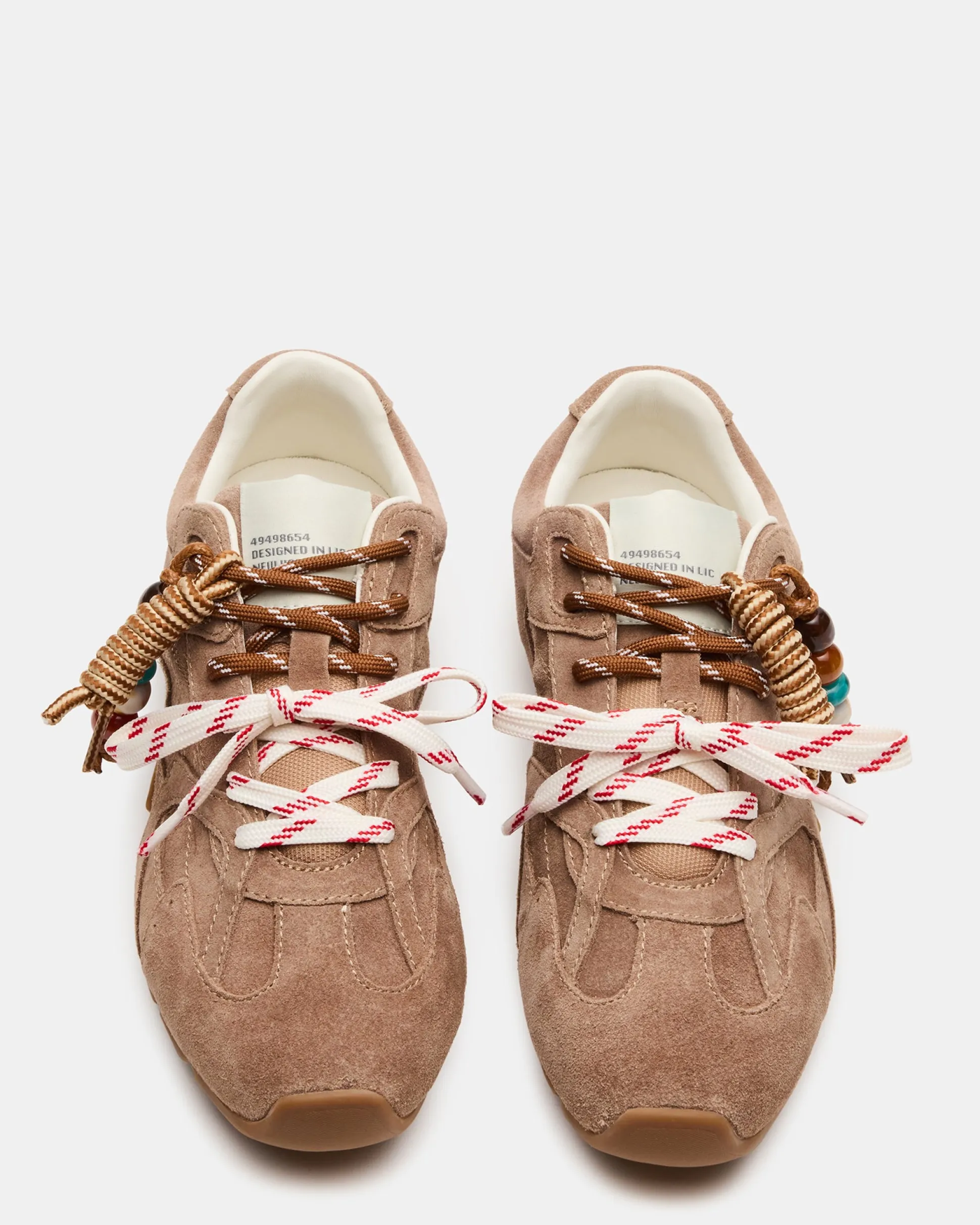 Aziel Charm Taupe Suede