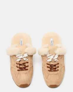 Aziel Mule Faux Fur Natural