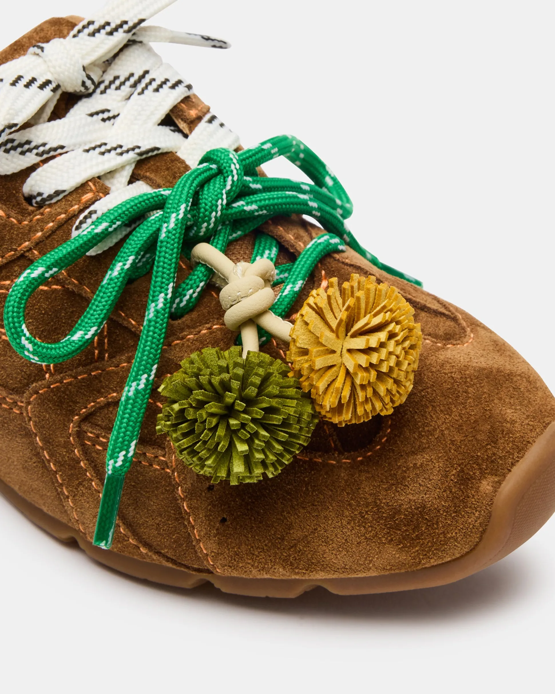 Aziel Mule Sneaker & Pom Shoe Charm Green/multi Bundle