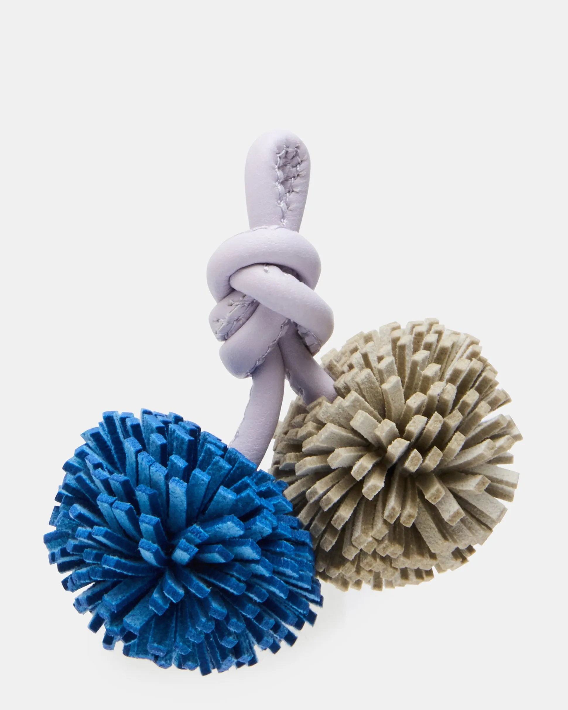 Aziel Sneaker & Pom Shoe Charm Blue/multi Bundle