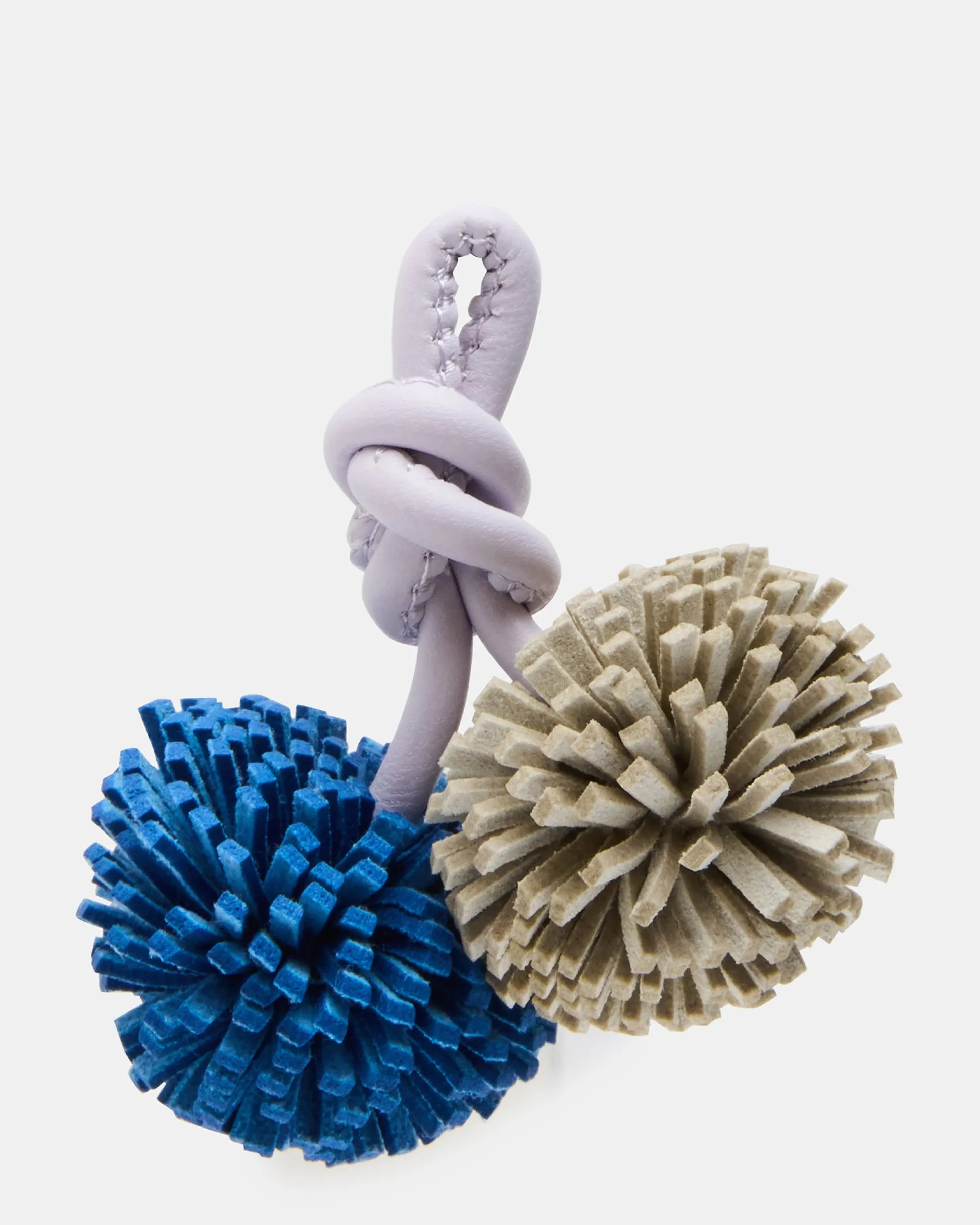 Aziel Sneaker & Pom Shoe Charm Blue/multi Bundle