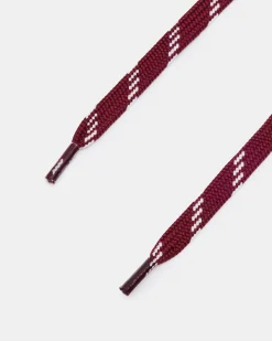 Aziel Sneaker & Shoelace Burgundy Bundle