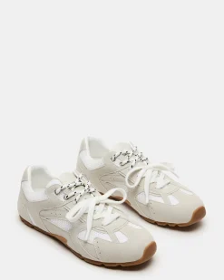 Aziel White Suede