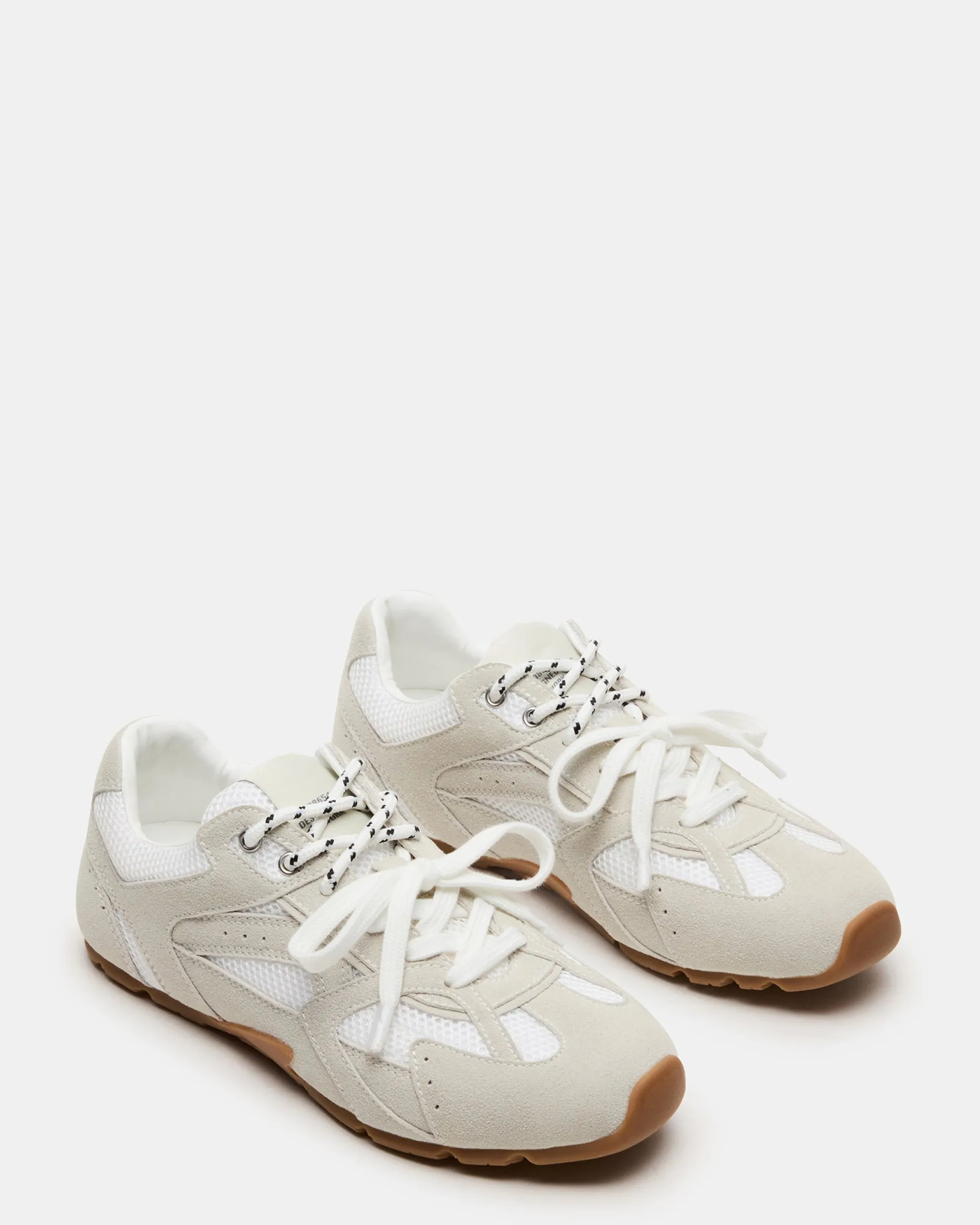Aziel White Suede