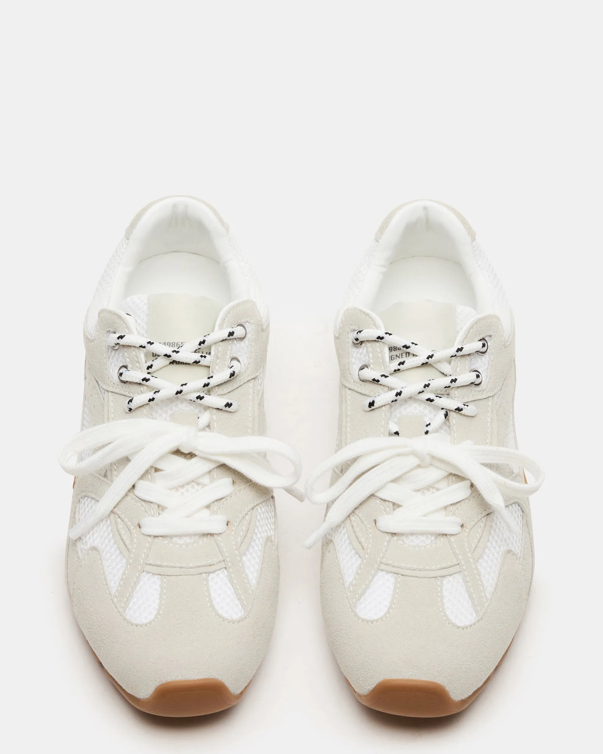 Aziel White Suede