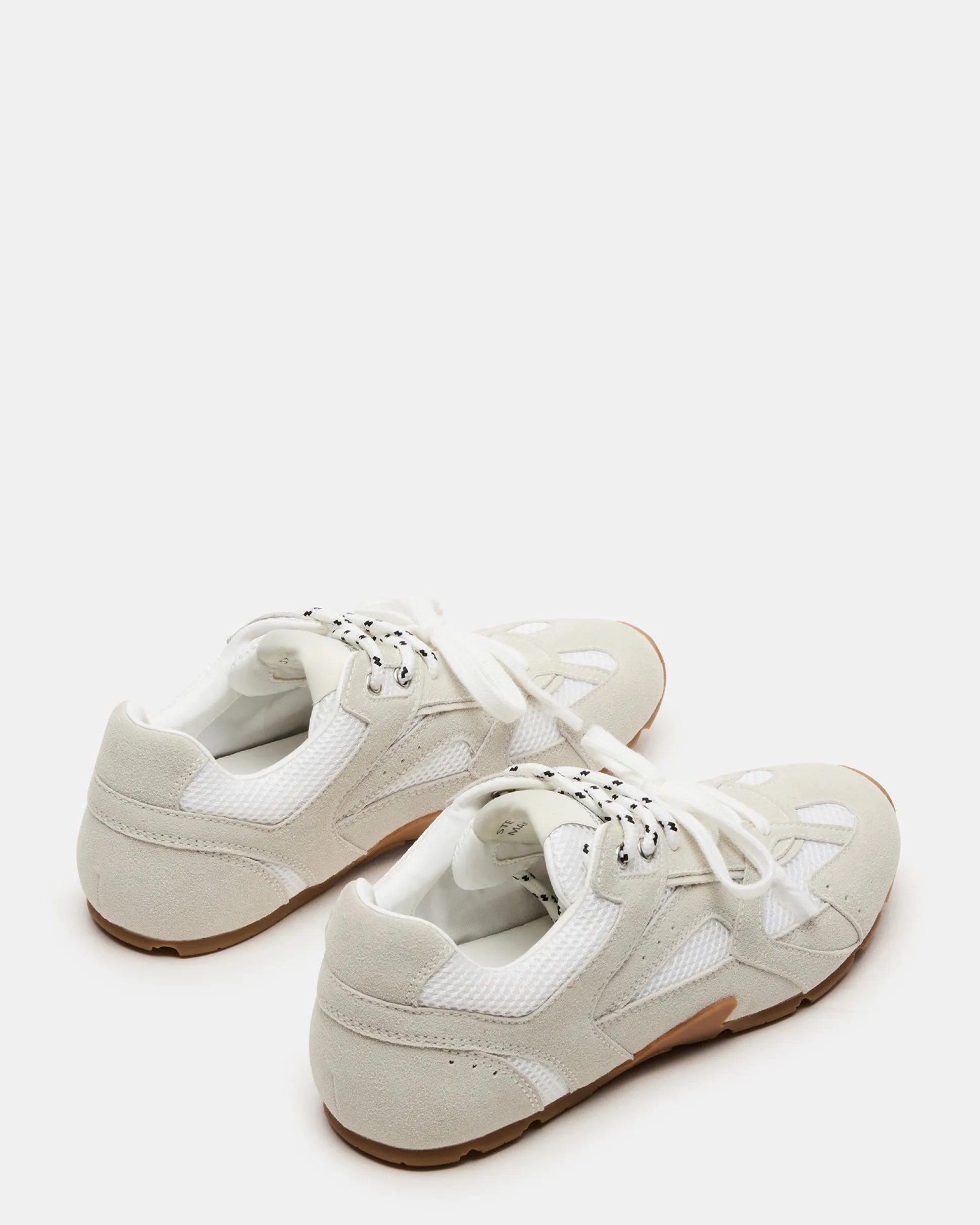 Aziel White Suede