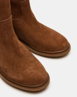 Bates Brown Suede