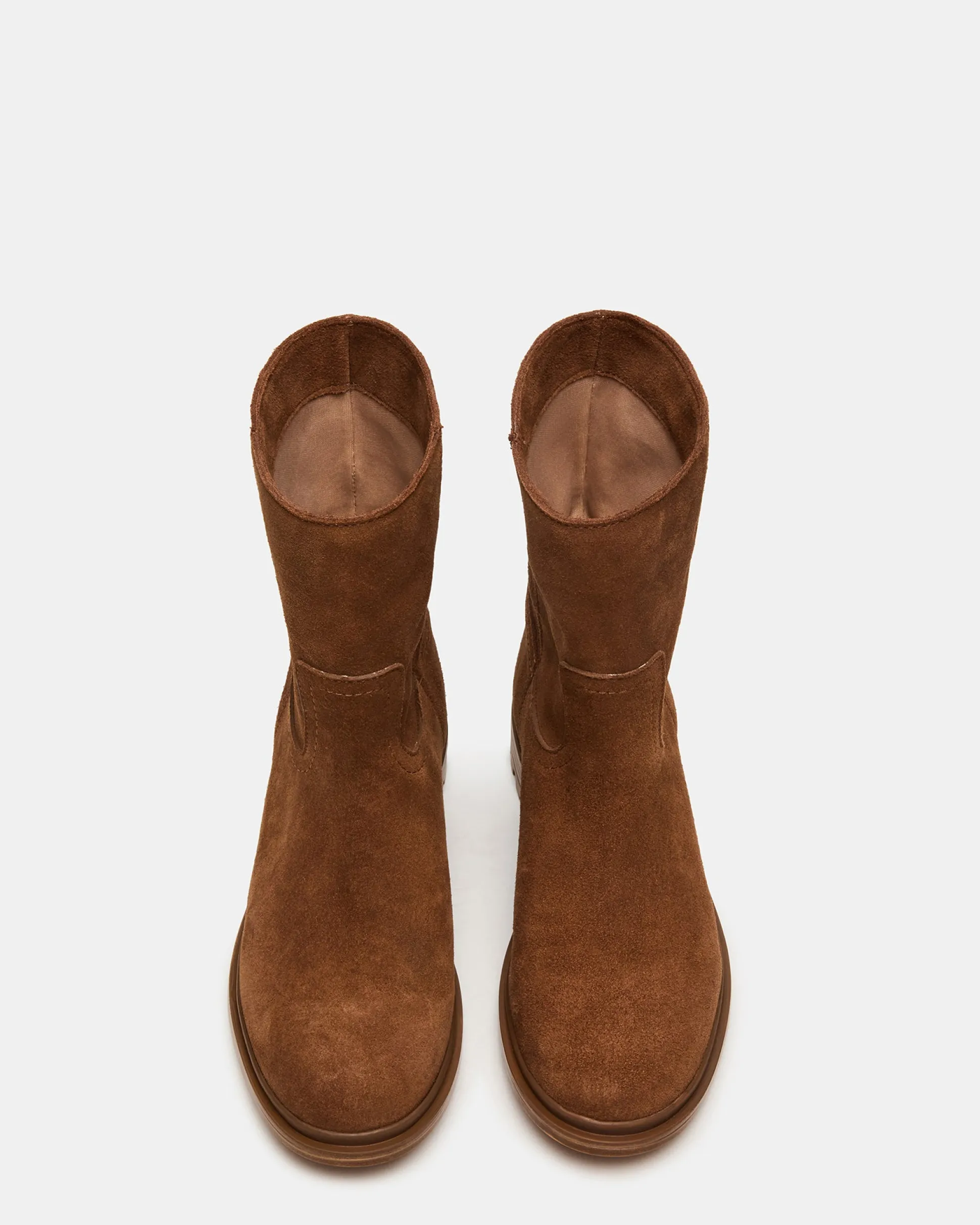 Bates Brown Suede