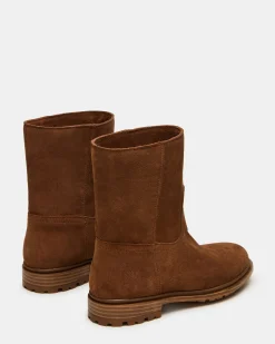 Bates Brown Suede