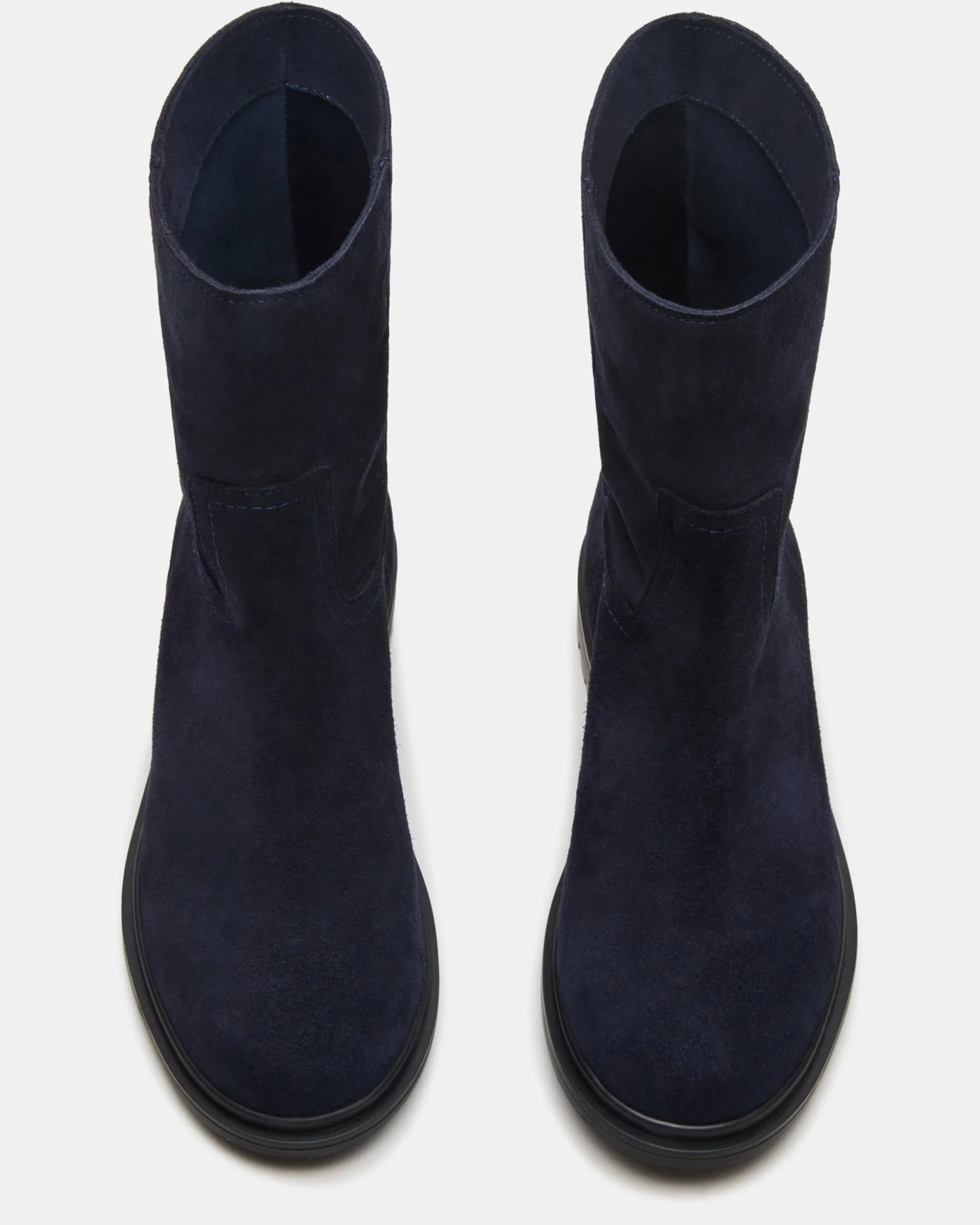 Bates Navy Suede