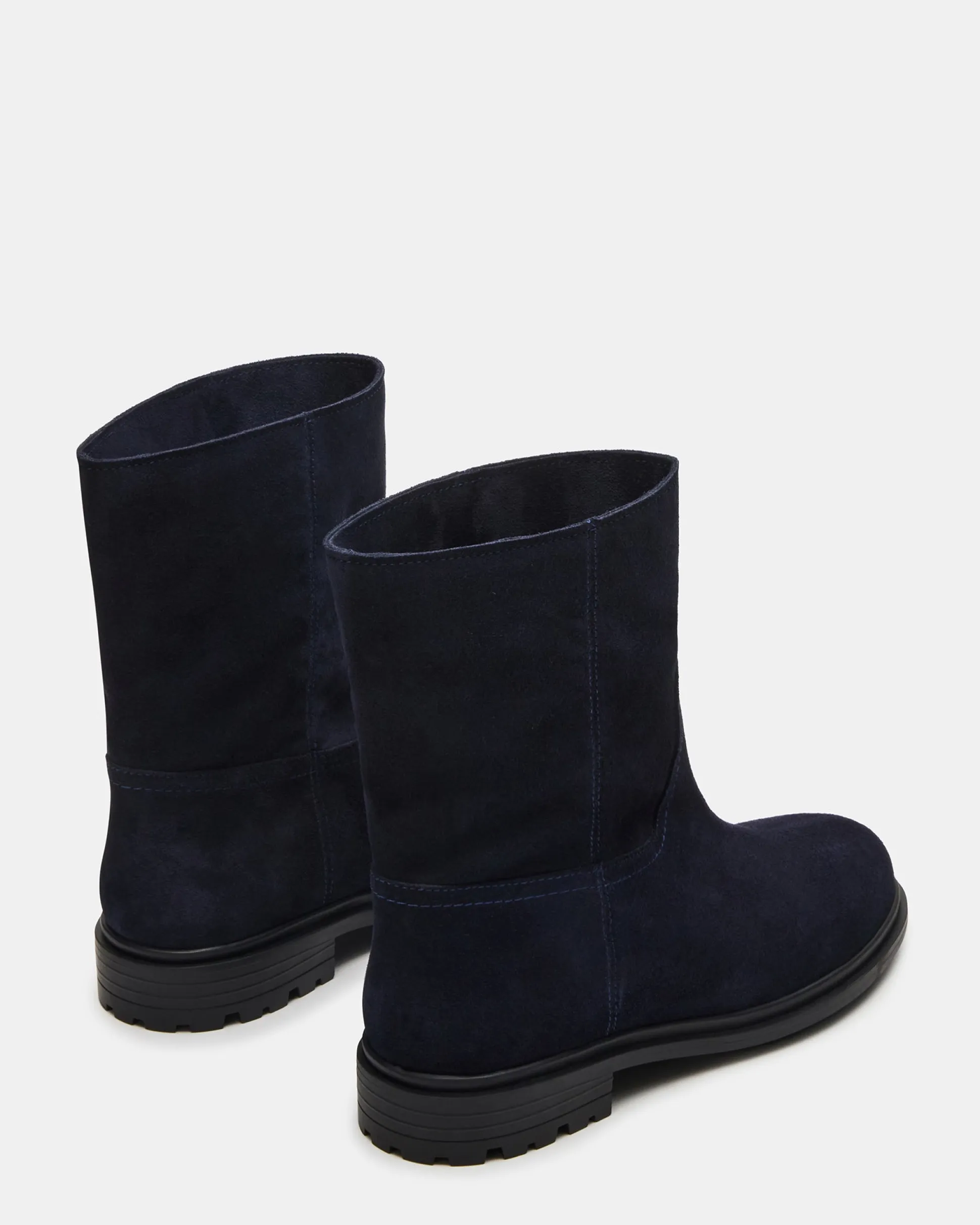 Bates Navy Suede