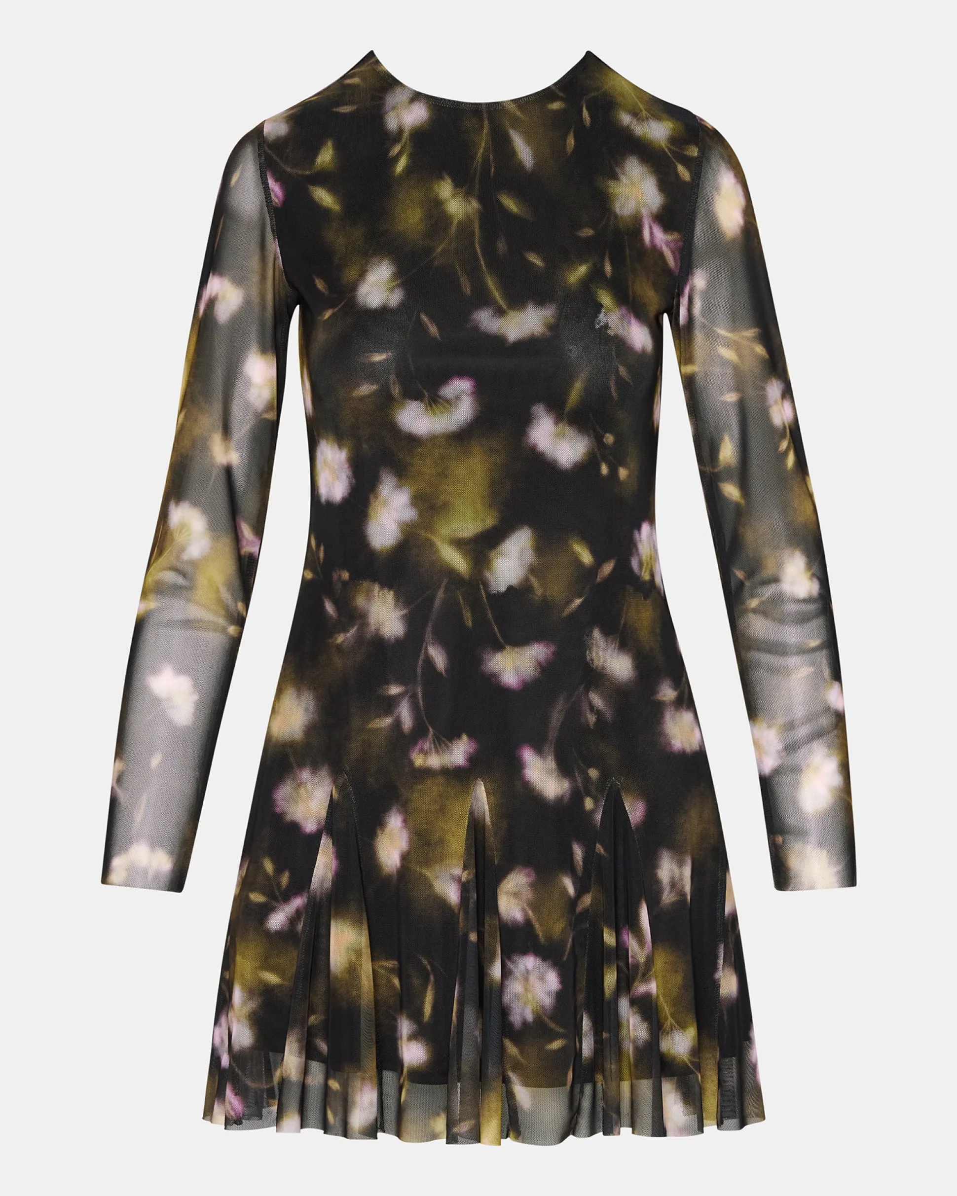 Bliss Dress Black Ditsy Floral