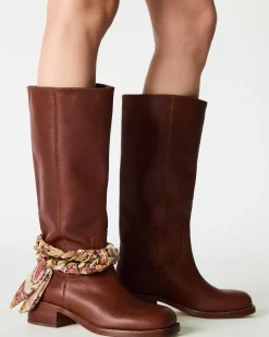 Boot Scarf Gold