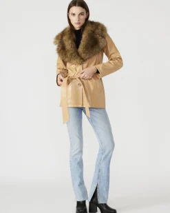 Bowery Coat Tan