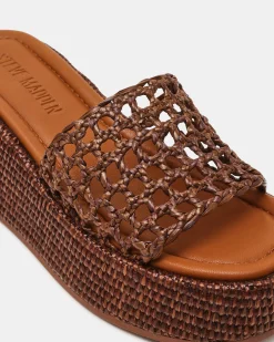 Brandy Brown Raffia
