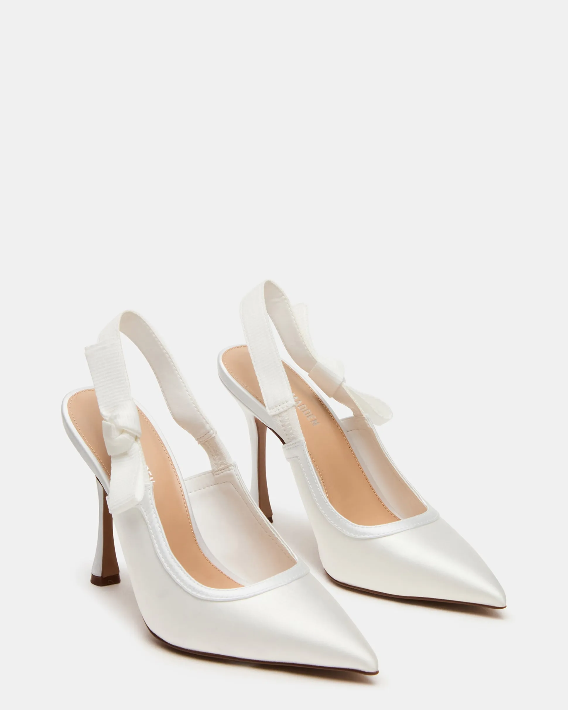Bri White Satin