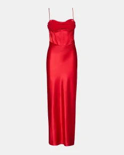 Carmela Dress Red