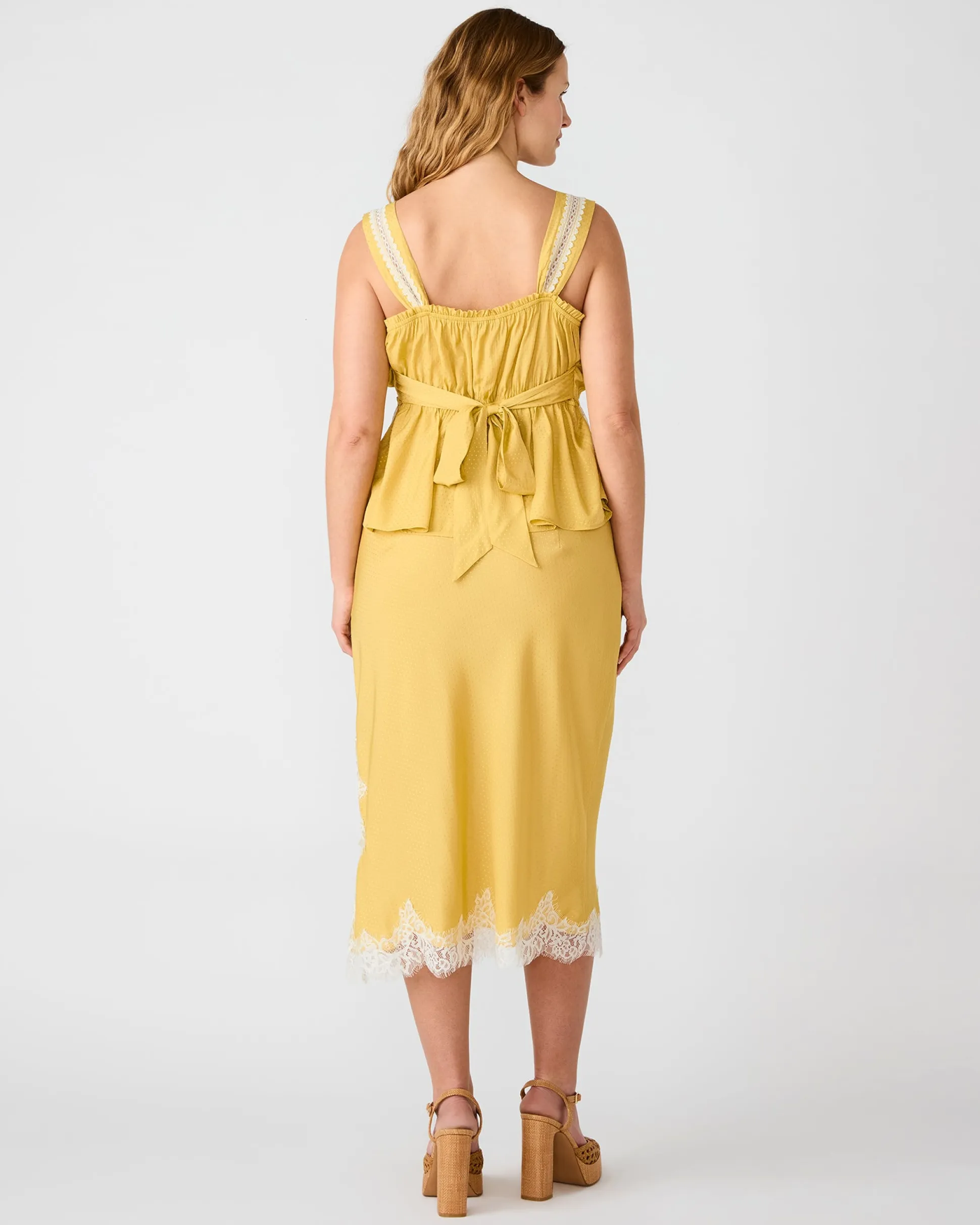 Cinthia Skirt Golden Lime