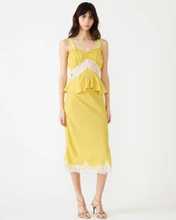 Cinthia Top Golden Lime