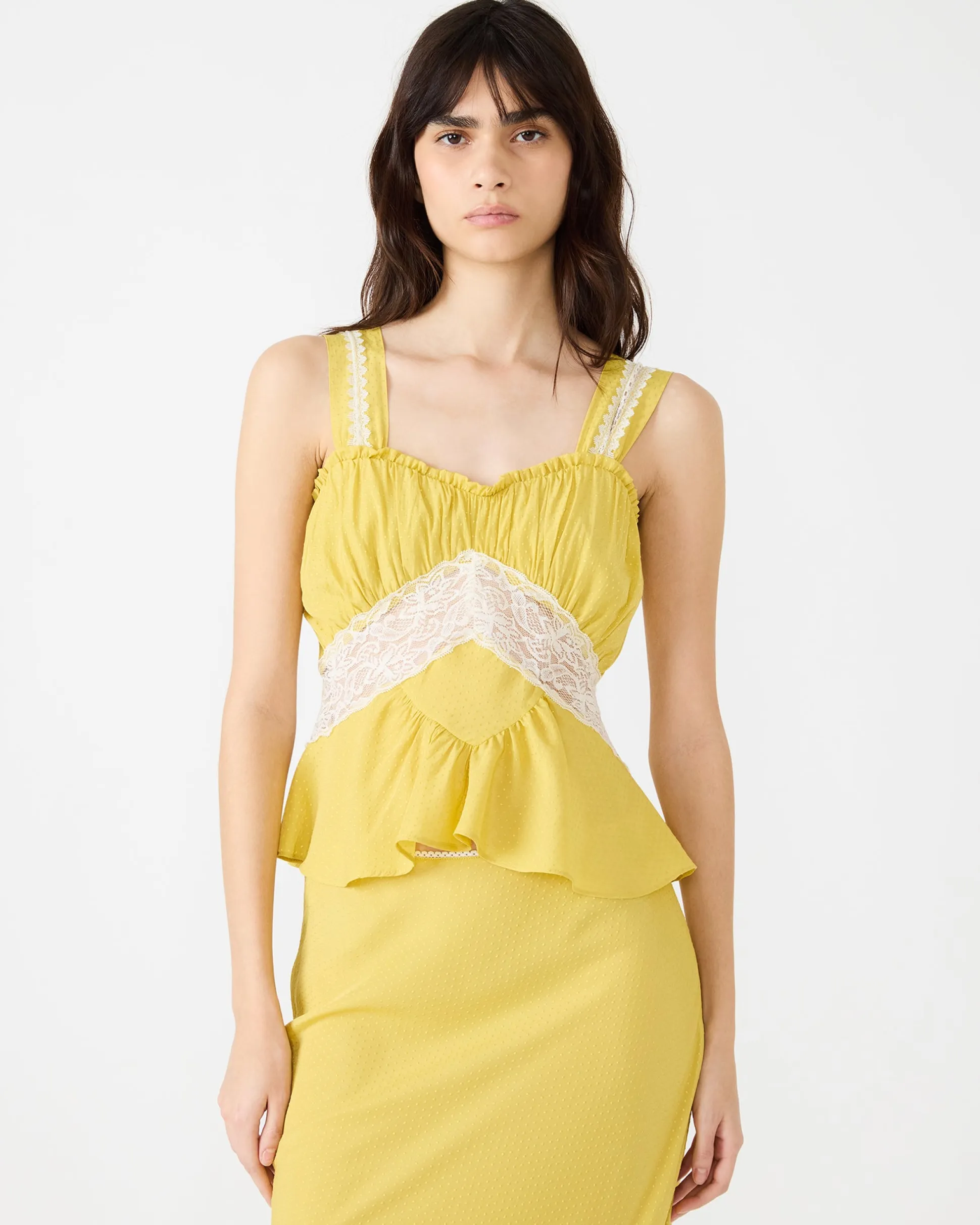 Cinthia Top Golden Lime