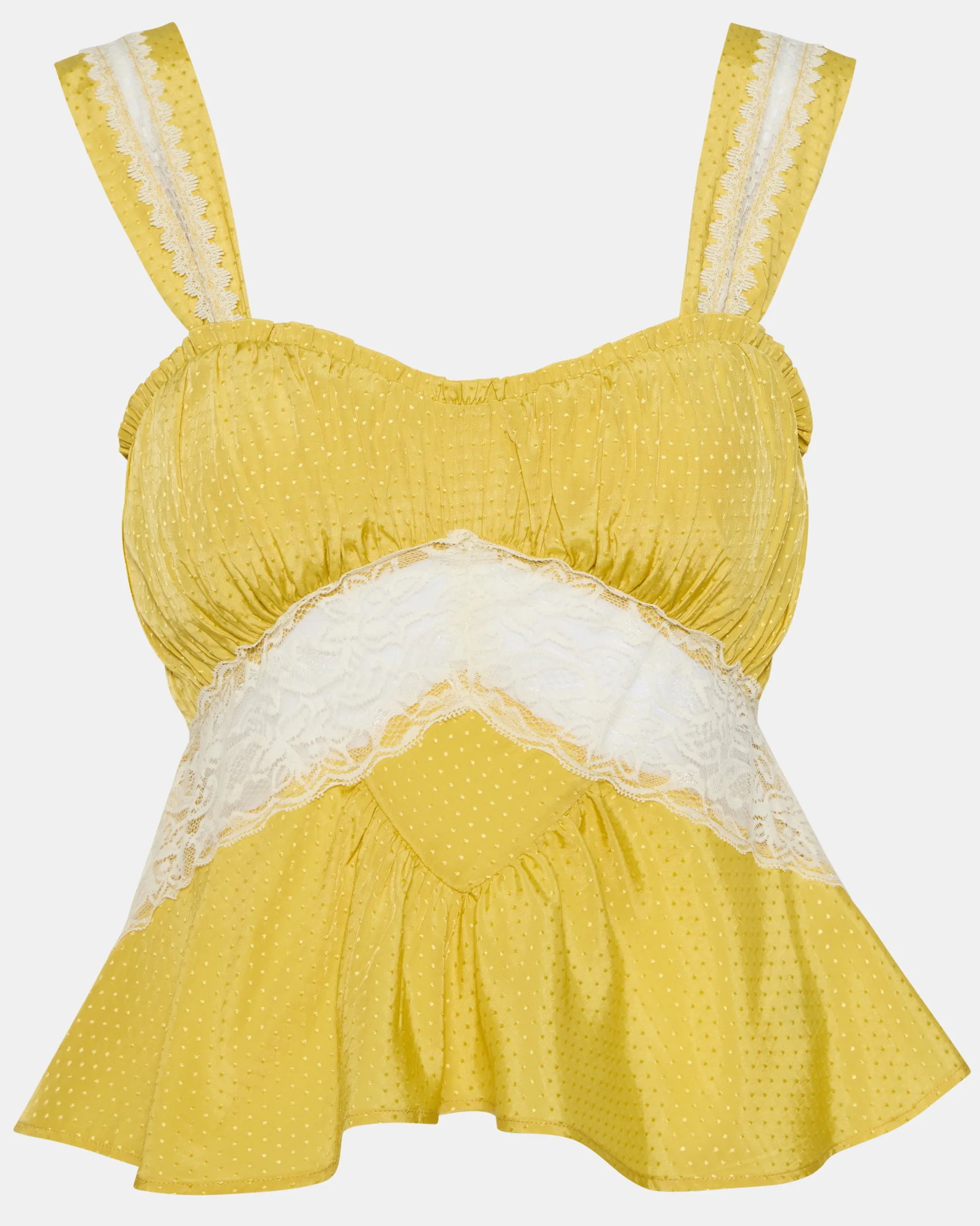 Cinthia Top Golden Lime