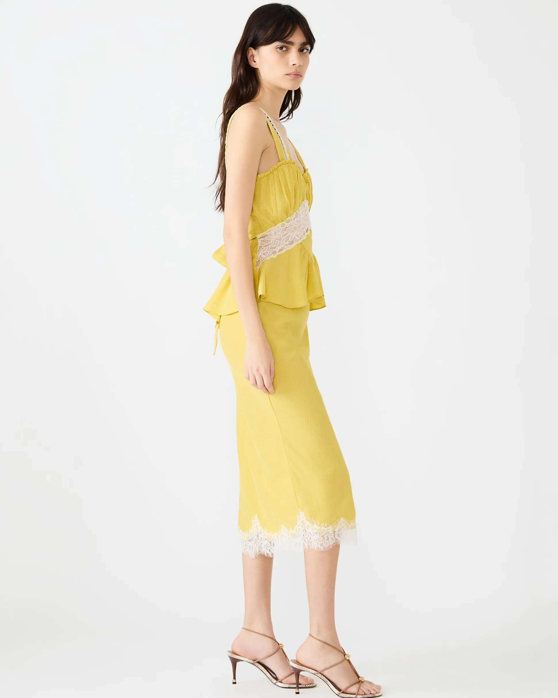 Cinthia Top Golden Lime
