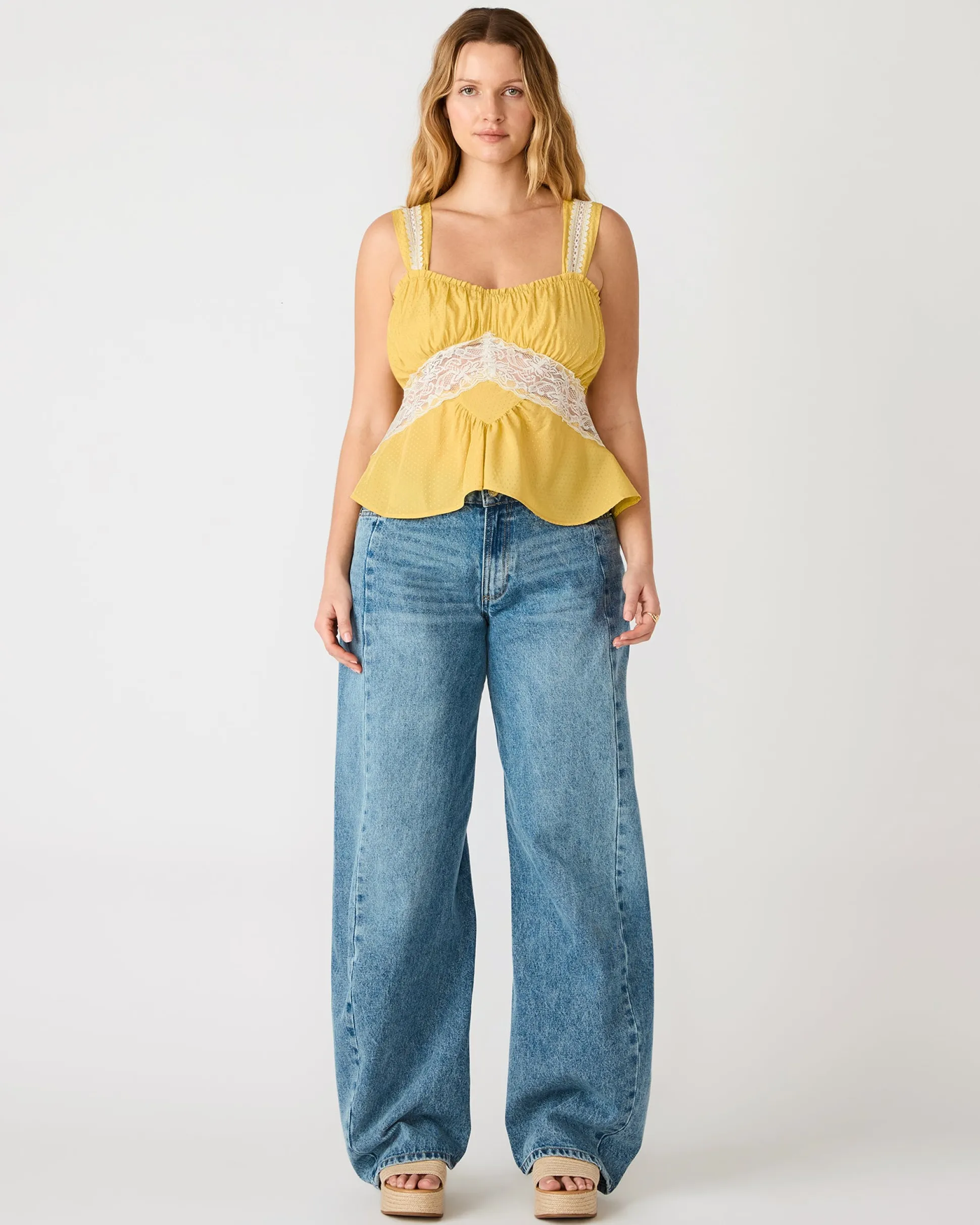Cinthia Top Golden Lime