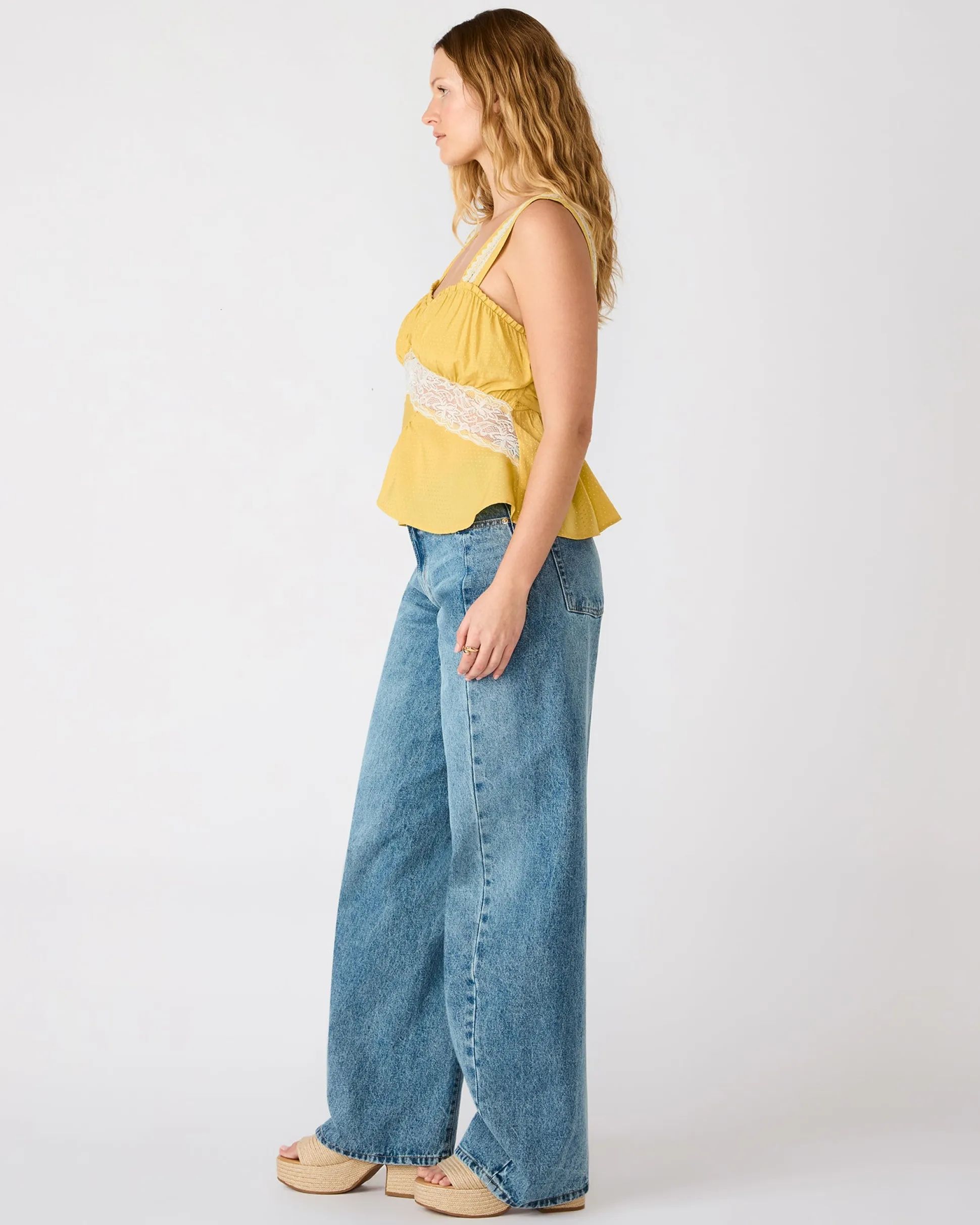 Cinthia Top Golden Lime