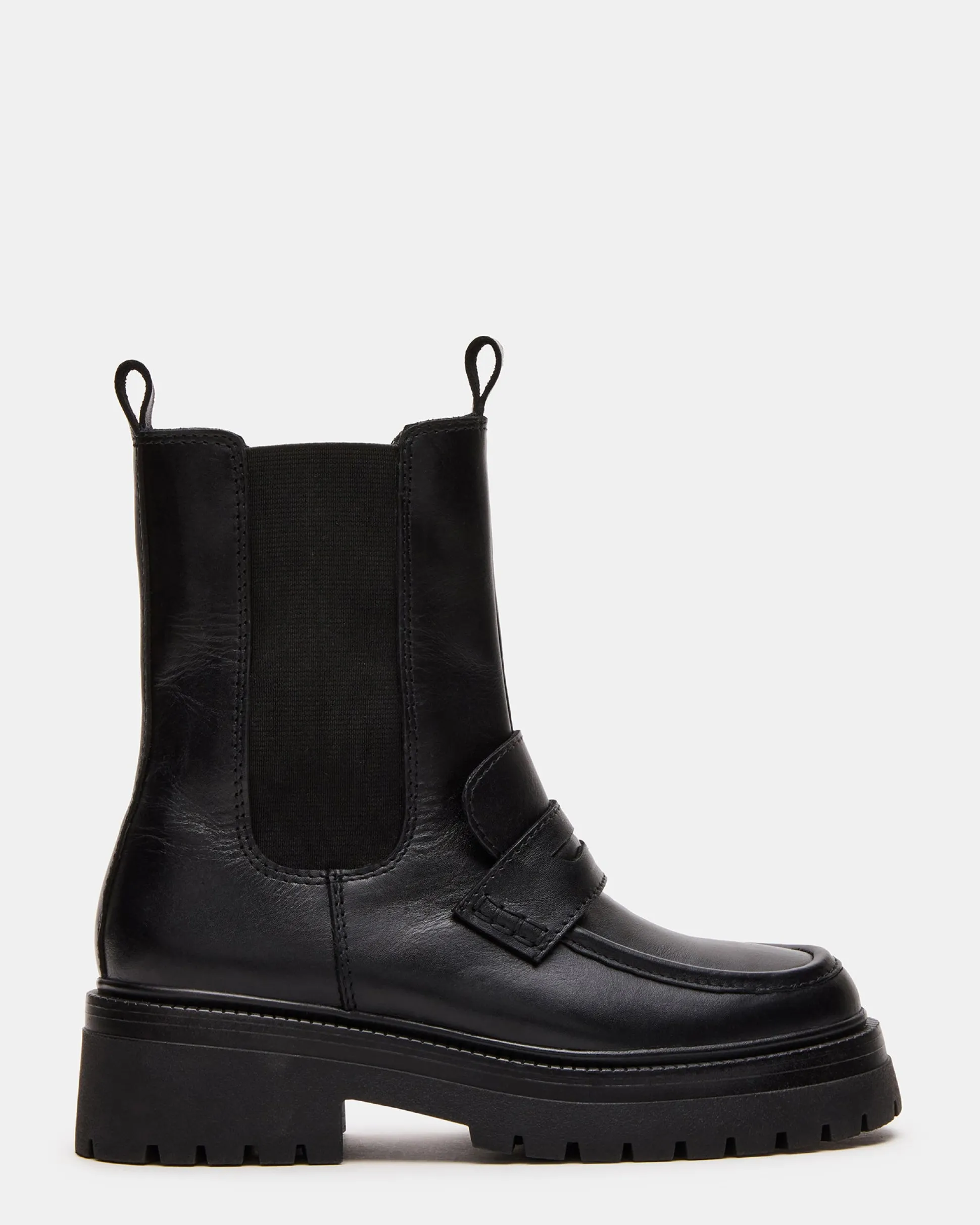 Conway Black Leather