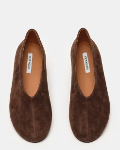 Cyntra Brown Suede