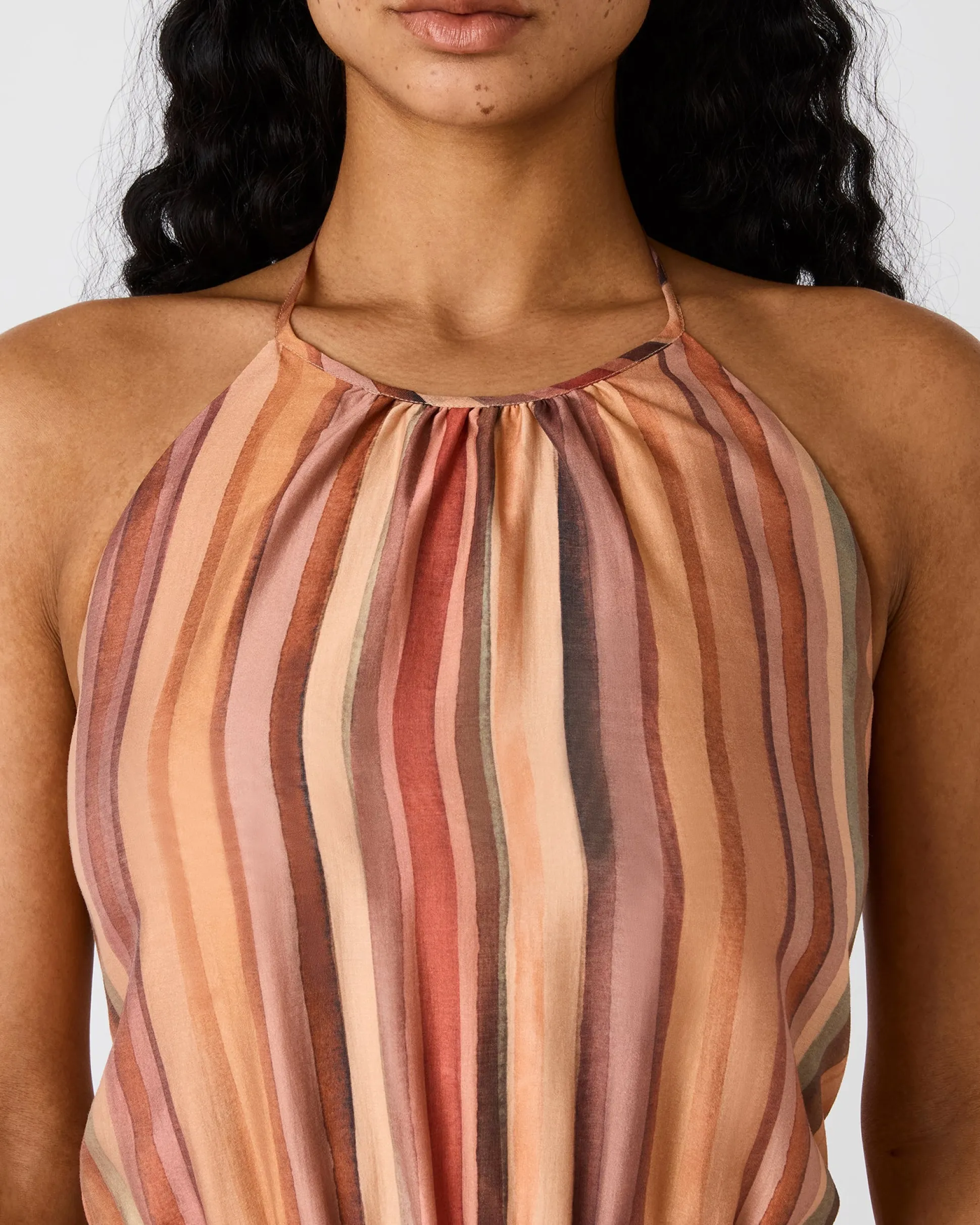 Dalina Dress Stripe Multi