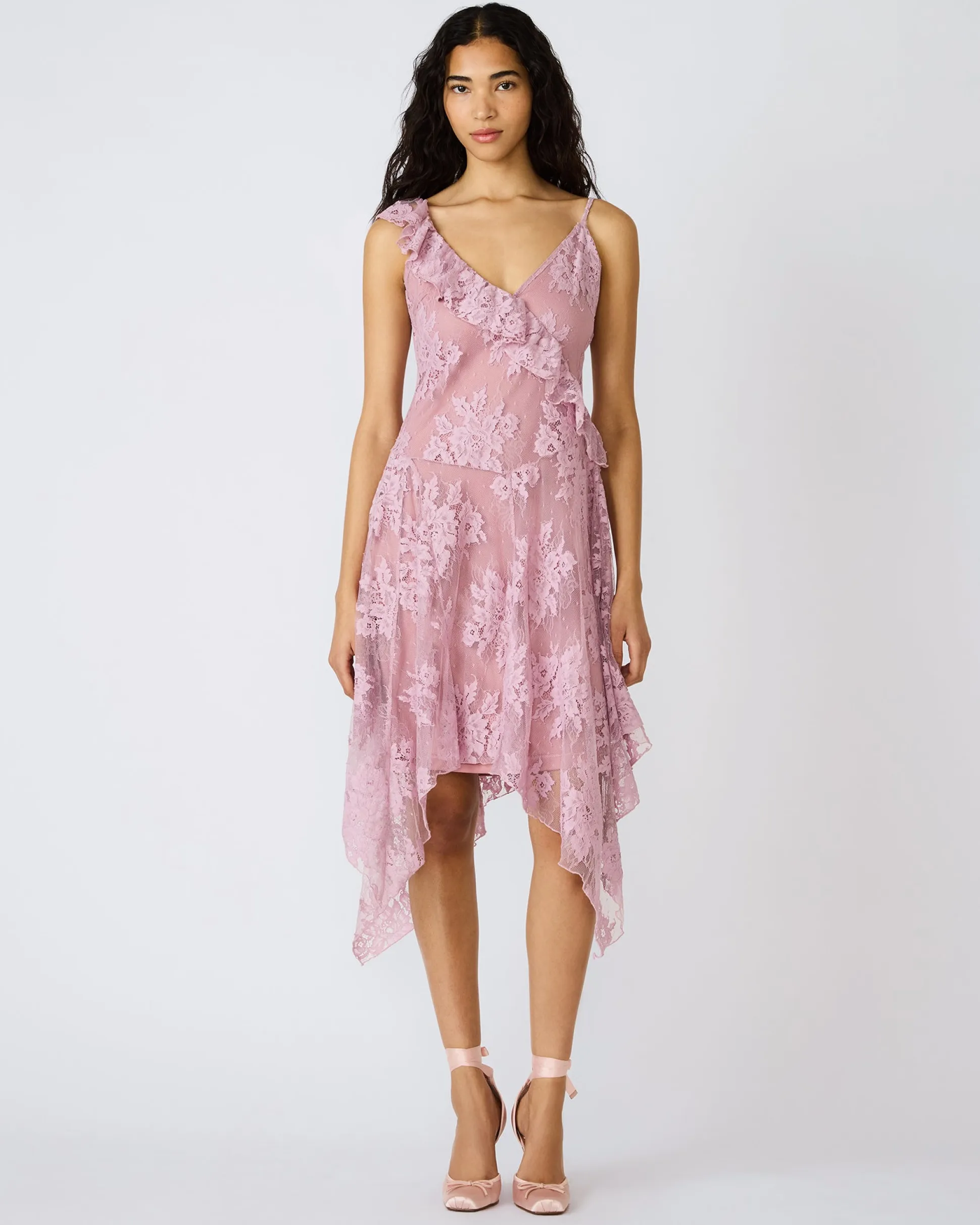 Dariella Dress Mauve Shadows