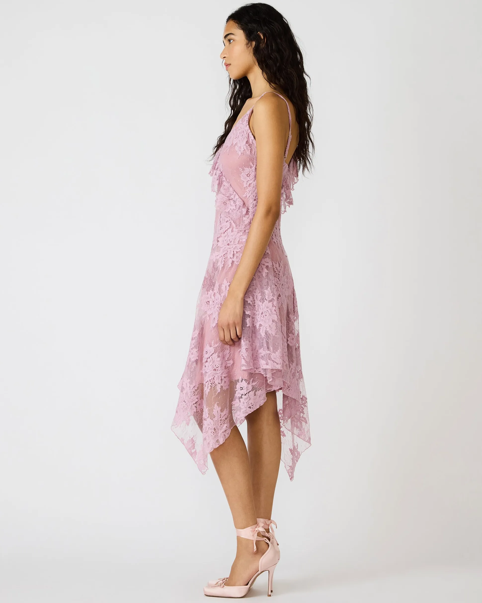 Dariella Dress Mauve Shadows
