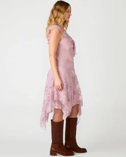 Dariella Dress Mauve Shadows