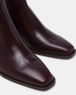 Daxen Dark Cherry Leather